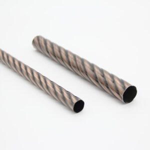 Curtain Poles Tube twist pipe Multipurpose Heavy Duty Tension Curtain Rod Rails