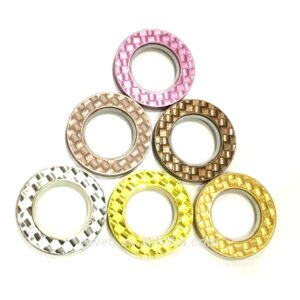 new design hot selling plastic curtain rings ,plastic curtain eyelet rings