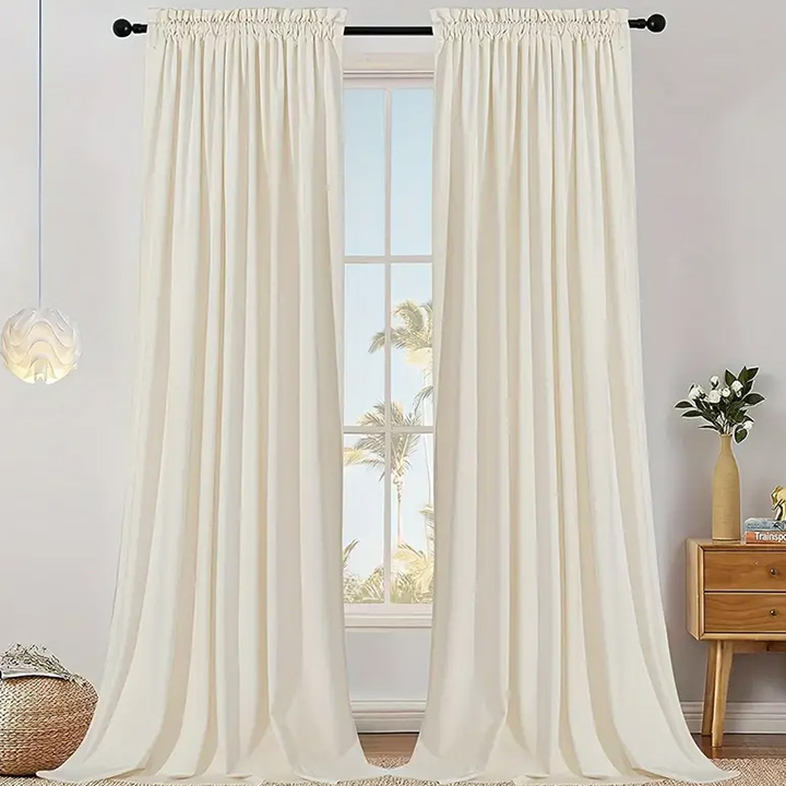 Velvet and Heavyweight Materials Curtain