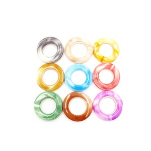 New Arrival Thick Plastic Ring Manufacturer Plastic Ring Manufacturer Cheap Curtains Curtain Rings