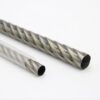 Low curtain rod price iron rod 28mm curtains pole twist pipe Morocco AB color