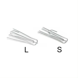 Customized Household Curtain Accessories Metal Four-Fork Long Short Drapery Hooks for Tape Using