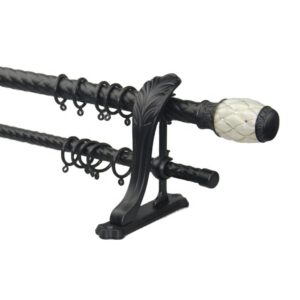 Curtain Rods For Window With Resin Finals curtain rod set with accessories curtain brackets